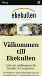 Mobile Screenshot of hvbekekullen.se